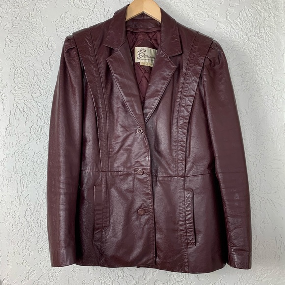 *SOLD*VTG Berman’s | Leather Jacket - Picture 5 of 16
